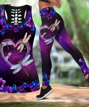 Fan Gifts Beautiful Dragonflies Combo Legging + Tank Top DQB Fan Gifts Beautiful Dragonflies Combo Legging + Tank Top DQB