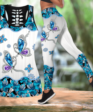 Fan Gifts Butterfly Combo Legging + Tanktop SN Fan Gifts Butterfly Combo Legging + Tanktop SN