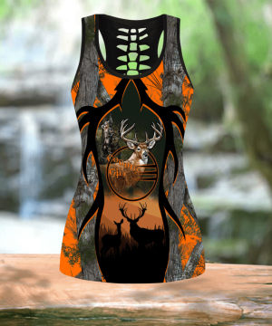 Fan Gifts Deer Hunting Combo Legging + Tank Top DA