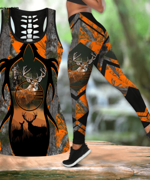 Fan Gifts Deer Hunting Combo Legging + Tank Top DA Fan Gifts Deer Hunting Combo Legging + Tank Top DA