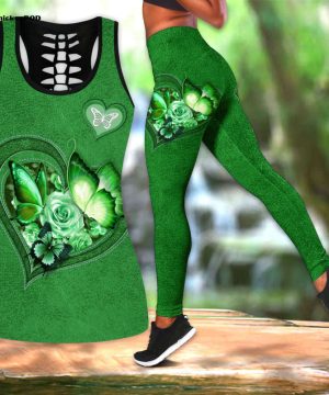 Fan Gifts Green Butterfly Combo Legging + Tanktop Fan Gifts Green Butterfly Combo Legging + Tanktop