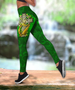 Fan Gifts Irish Harp Combo Legging + Tank Top For Women