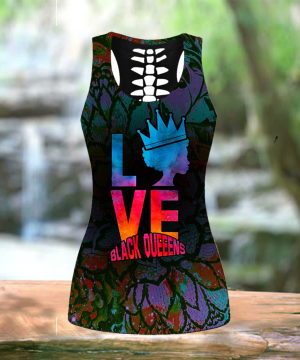 Fan Gifts Love Black Queen African Culture Legging & Tank top ML