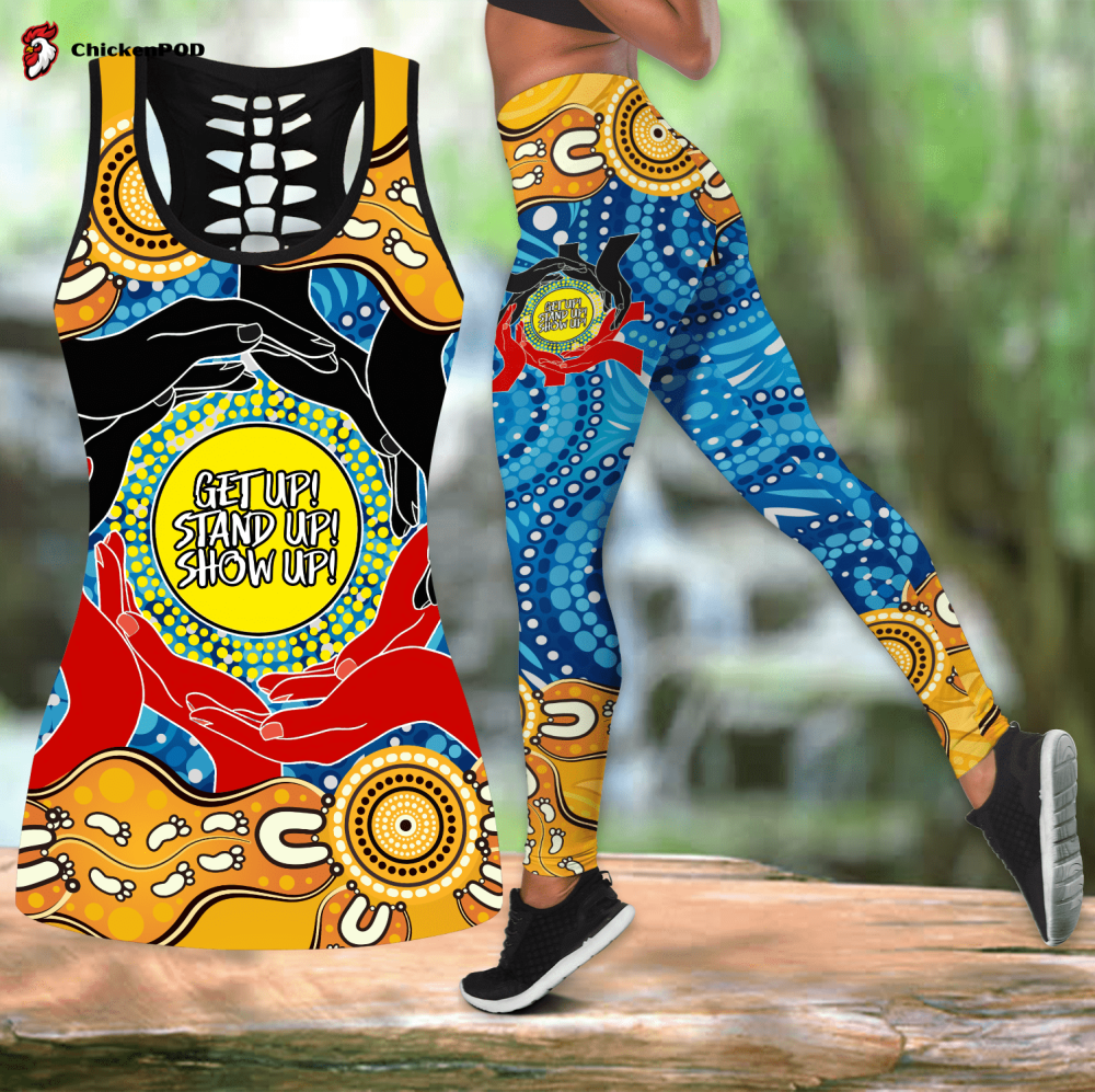 Fan Gifts Naidoc Week 2022 Get Up Stand Up Show Up Aboriginal Pride 3D Full Printed Combo Legging Tanktop Fan Gifts Naidoc Week 2022 Get Up Stand Up Show Up Aboriginal Pride 3D Full Printed Combo Legging Tanktop
