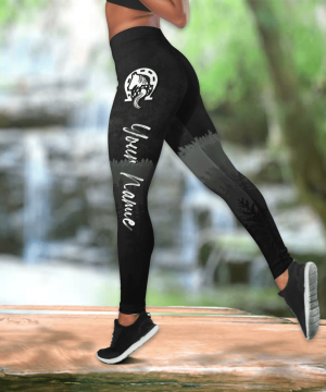 Fan Gifts Personalized Appaloosa Horse Black & White Color 3D Printed Combo Legging Tanktop