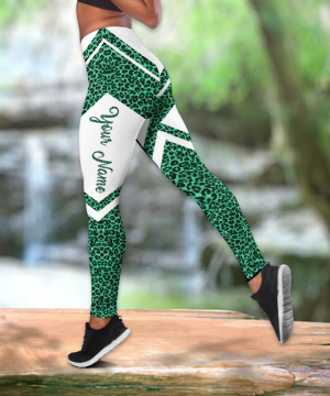 Fan Gifts Personalized Excavator'S Wife Combo Legging Tanktop 3