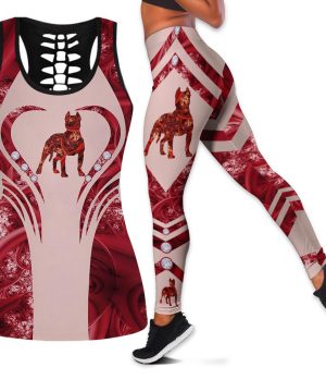 Fan Gifts Pitbull Combo Legging + Tank Top AM