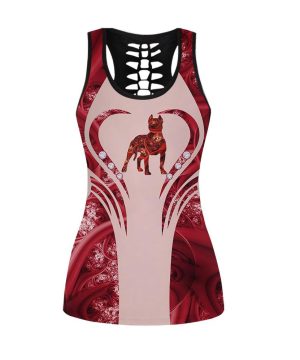 Fan Gifts Pitbull Combo Legging + Tank Top Am 4 Fan Gifts Pitbull Combo Legging + Tank Top Am 3