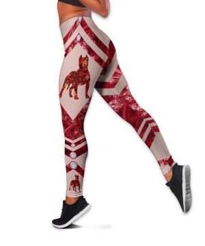 Fan Gifts Pitbull Combo Legging + Tank Top Am 6 Fan Gifts Pitbull Combo Legging + Tank Top Am 5