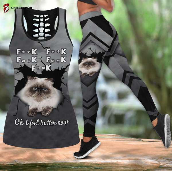 Fan Gifts Premium Legging &Amp; Tank Top Funny Cat