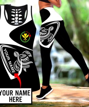 Fan Gifts Premium Legging & Tank top Polynesian Hawaii Custom Name ML