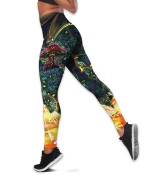 Fan Gifts Premium Mushroom Hippe D Over Printed Legging &Amp; Tank Top 4 Fan Gifts Premium Mushroom Hippe D Over Printed Legging &Amp; Tank Top 3