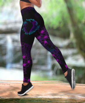 Fan Gifts Turtle And Shark Hawaii D Over Printed Legging &Amp; Tank Top 4 Fan Gifts Turtle And Shark Hawaii D Over Printed Legging &Amp; Tank Top 3