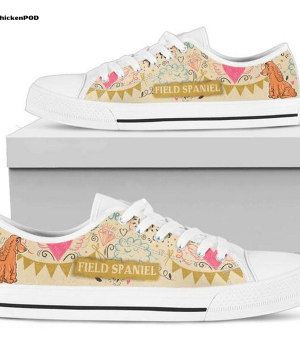 Field Spaniel Low Top Shoes Gift for Men Women