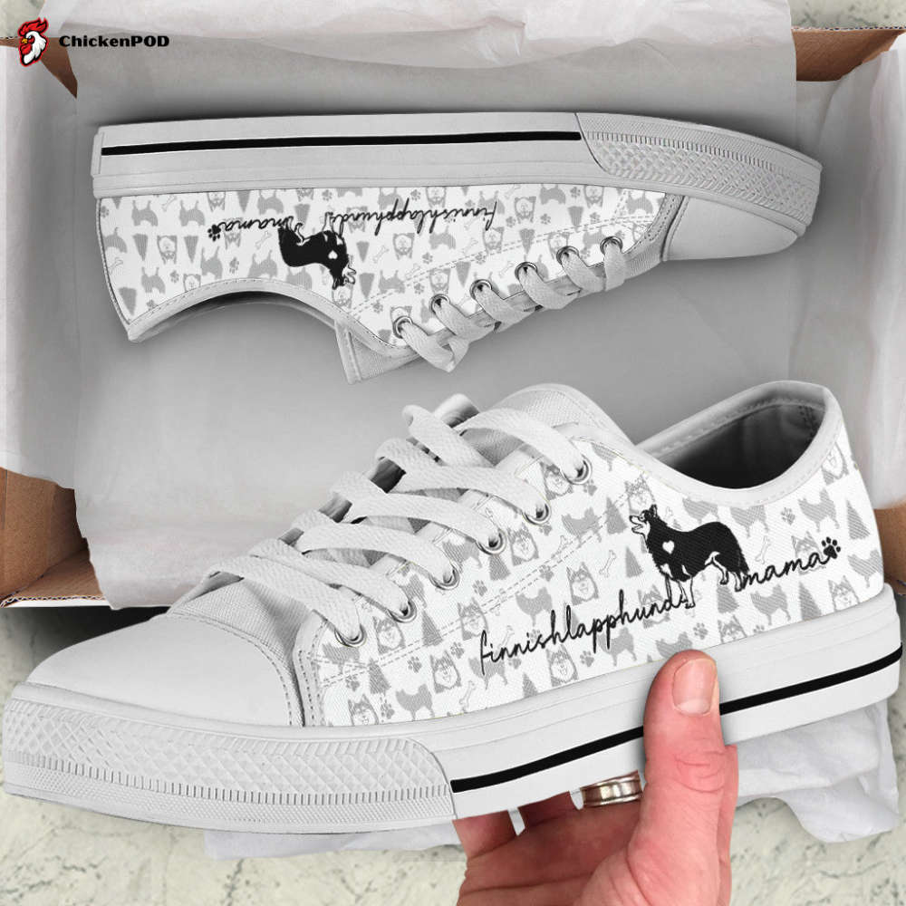 Finnish Lapphund Low Top Shoes Gift For Men Womensneaker Finnish Lapphund Low Top Shoes Gift For Men Womensneaker