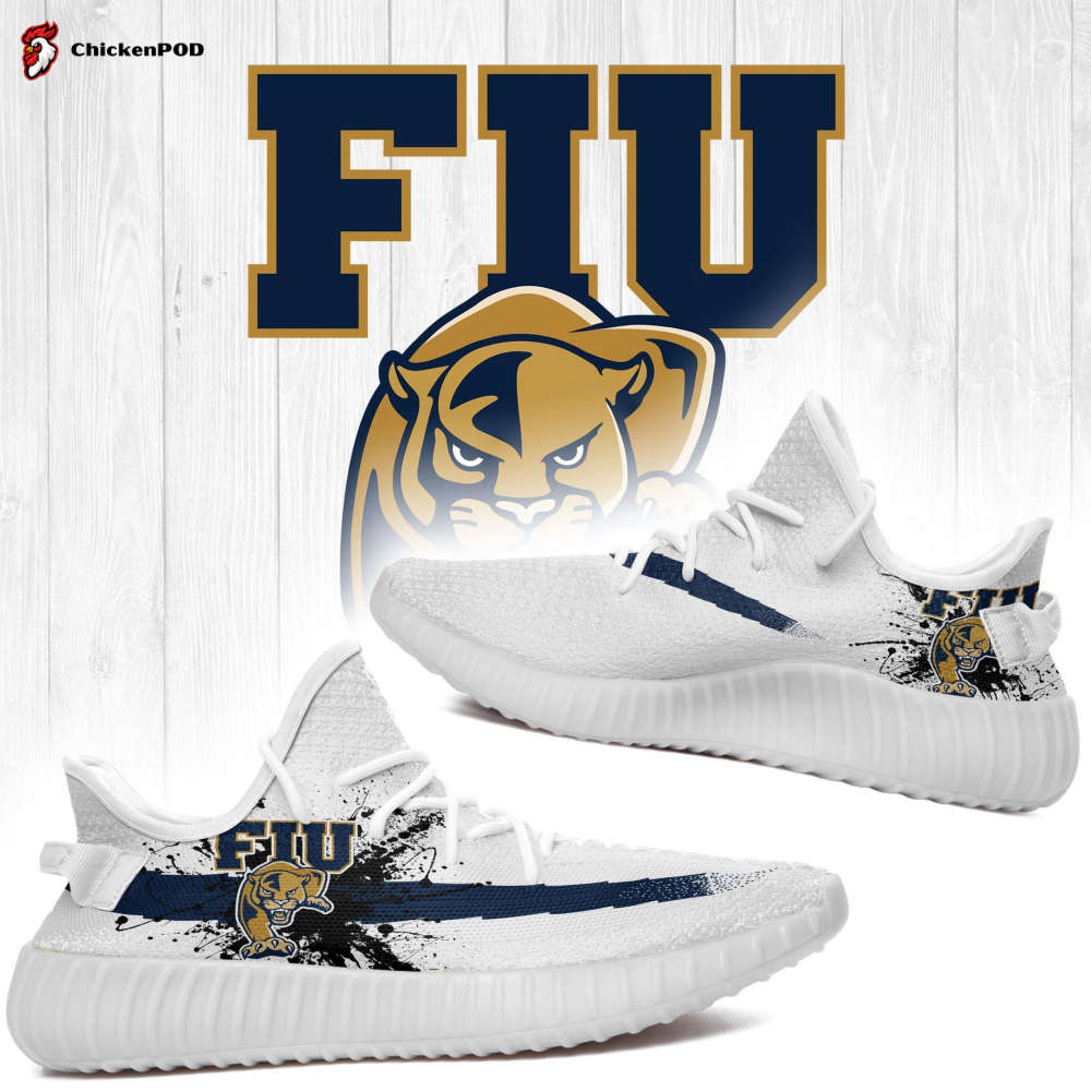 Fiu Panthers Ncaa Yeezy Sneaker For Fans Fiu Panthers Ncaa Yeezy Sneaker For Fans