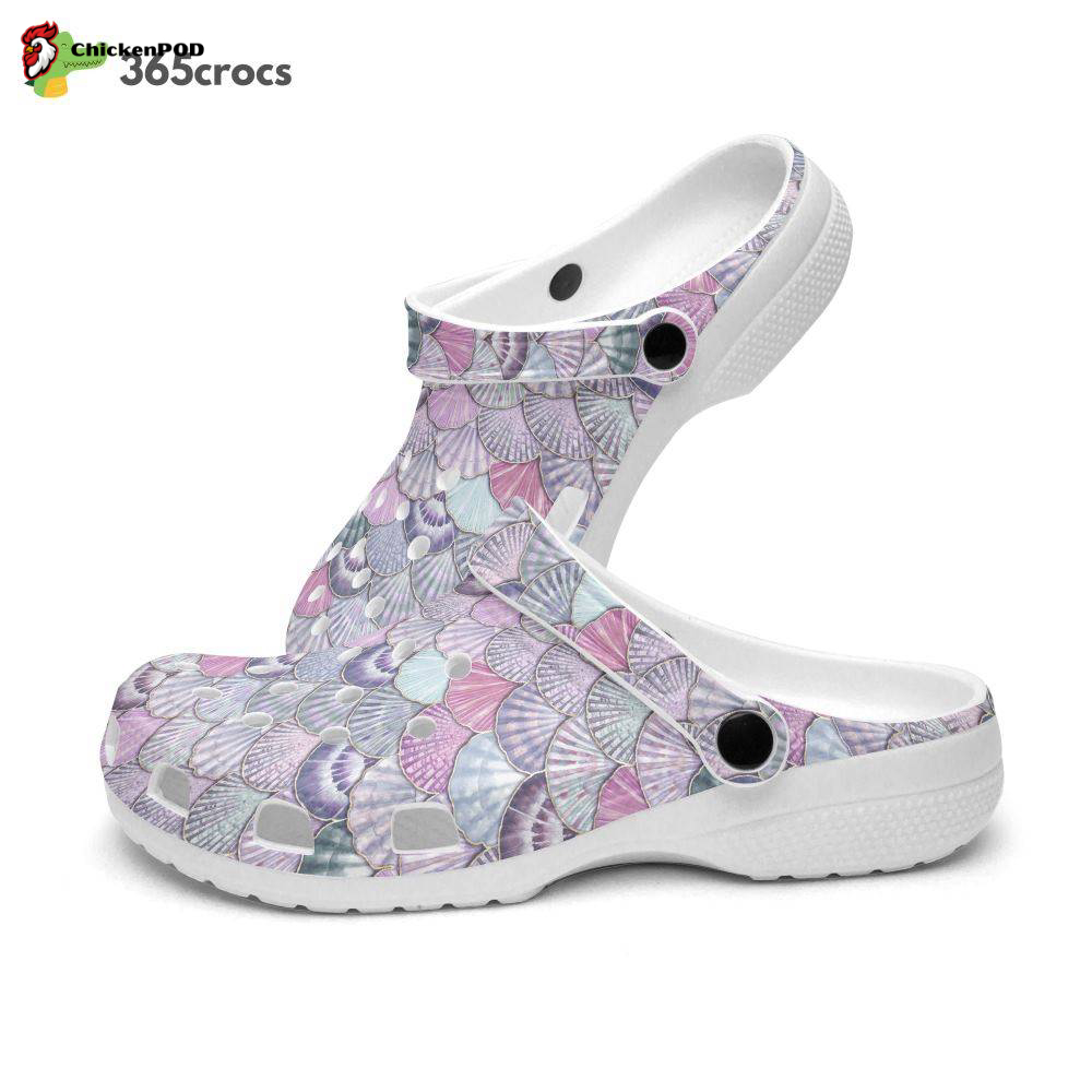 Floral Retro Geo 1970 Groovy Hippie Cool Natural World Nature Sea Life Fishes Shells Unisex Clogs Clog Shoes Floral Retro Geo 1970 Groovy Hippie Cool Natural World Nature Sea Life Fishes Shells Unisex Clogs Clog Shoes