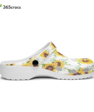 Floral Retro Groovy Vibes Peace Flowers Sunflowers White Background Unisex Clogs Clog Shoes 6 Floral Retro Groovy Vibes Peace Flowers Sunflowers White Background Unisex Clogs Clog Shoes 5