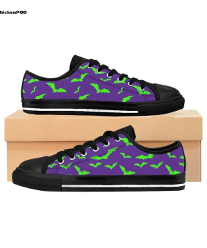 Flying Bats Low Top Shoes Gift for Men Women