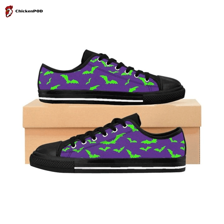 Flying Bats Low Top Shoes Gift For Men Women Flying Bats Low Top Shoes Gift For Men Women