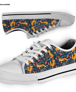 Fox Low Top Shoes Gift for Men Women