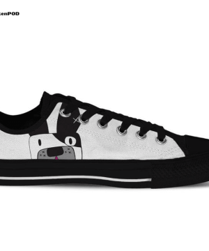 French Bulldog Men's Low Top Shoes Gift for Men Women