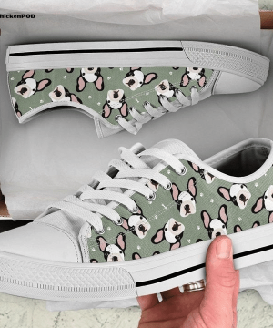 French Bulldog Men's Low Top Shoes Gift for Men Women