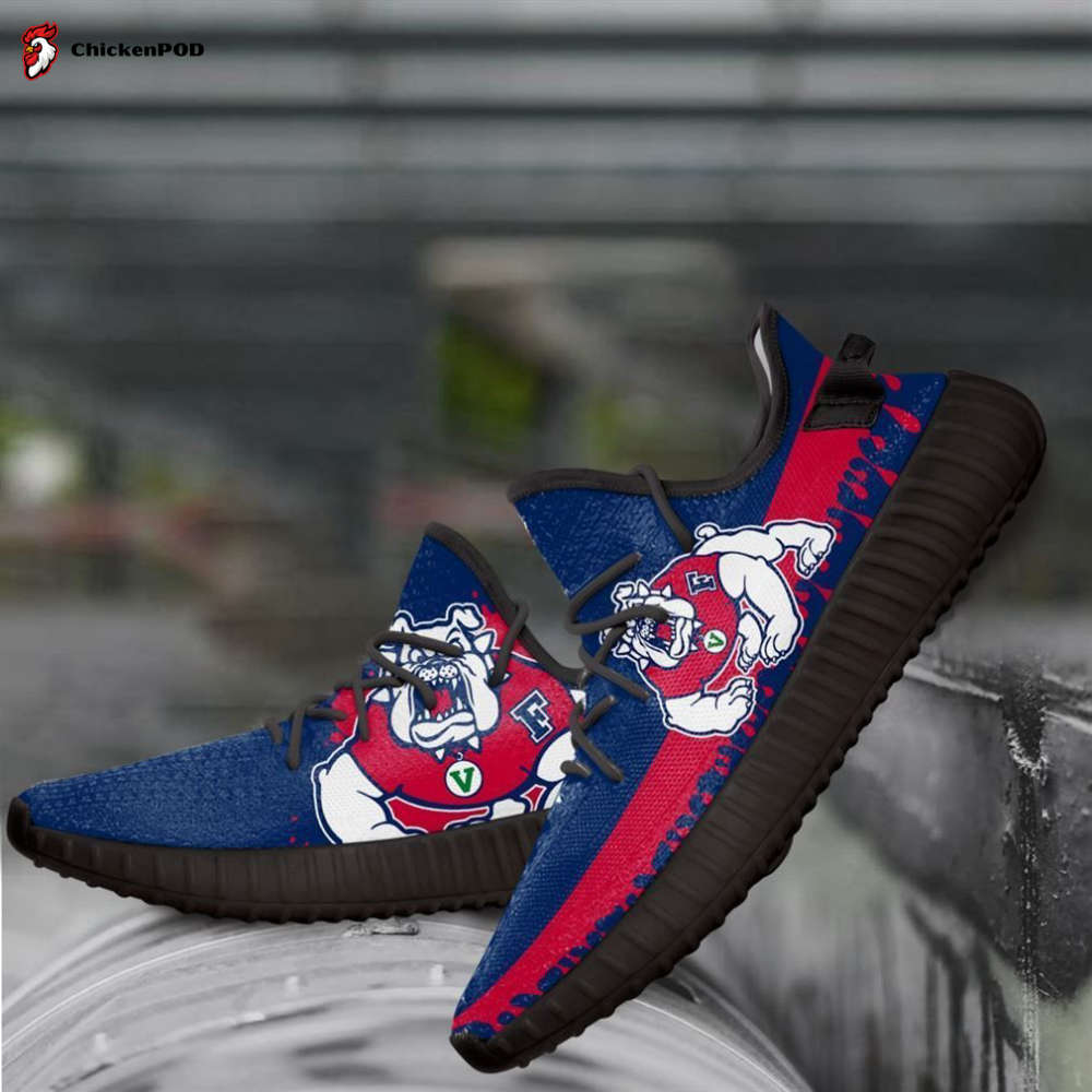 Fresno State Bulldogs Ncaa Yeezy Sneaker For Fans Fresno State Bulldogs Ncaa Yeezy Sneaker For Fans