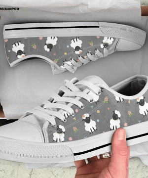 Funny Sheep Wild Low Top Shoes Gift for Men Women