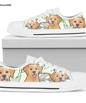 Golden Retriever Low Top Shoes Gift for Men Women