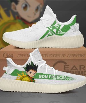 Gon Freecss Shoes Hunter X Hunter Anime Yeezy Sneaker For Men Women Fans 4 Gon Freecss Shoes Hunter X Hunter Anime Yeezy Sneaker For Men Women Fans 3