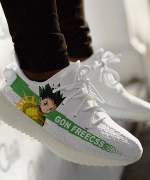 Gon Freecss Shoes Hunter X Hunter Anime Yeezy Sneaker For Men Women Fans 10 Gon Freecss Shoes Hunter X Hunter Anime Yeezy Sneaker For Men Women Fans 9