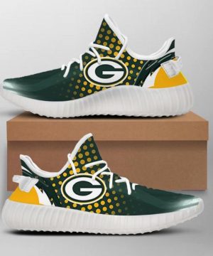 Green Bay Packers Nfl Yeezy Sneaker For Fans 4 Green Bay Packers Nfl Yeezy Sneaker For Fans 3