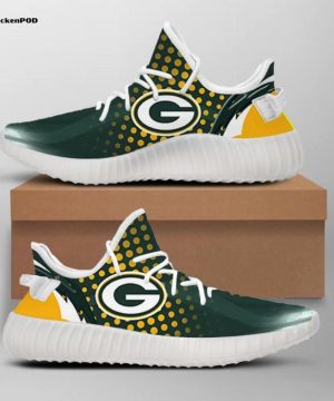 Green Bay Packers NFL Yeezy Sneaker For Fans Green Bay Packers NFL Yeezy Sneaker For Fans