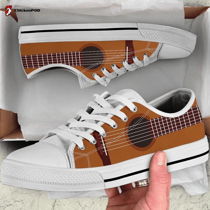 Guitar Shortcut Low Top Shoes Gift For Men Women Guitar Shortcut Low Top Shoes Gift For Men Women