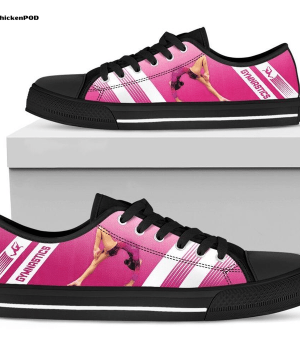 Gymnastics Striped Low Top Shoes Gift for Men Women
