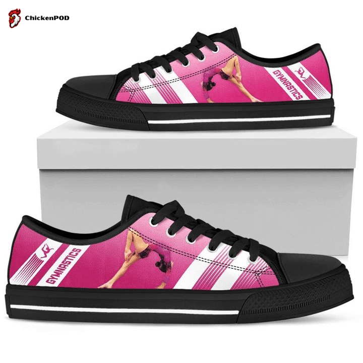 Gymnastics Striped Low Top Shoes Gift For Men Women Gymnastics Striped Low Top Shoes Gift For Men Women