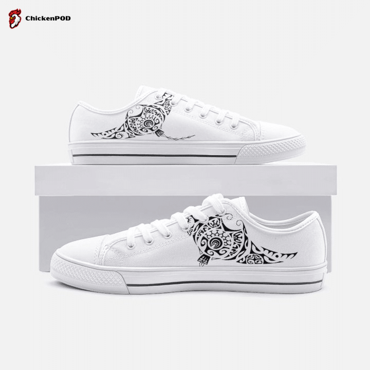 Hahalua Manta Ray Low Top Shoes Gift For Men Women Hahalua Manta Ray Low Top Shoes Gift For Men Women