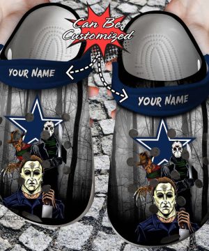 Halloween Unisex Clogs – Personalized DCowboys Horror Movie Clog Shoes