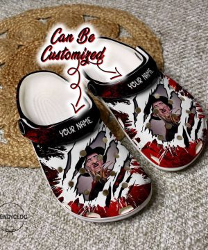 Halloween Unisex Clogs – Personalized Freddy Krueger Halloween Characters Clog Shoes