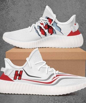 Hartford Hawks Ncaa Yeezy Sneaker For Fans 4 Hartford Hawks Ncaa Yeezy Sneaker For Fans 3