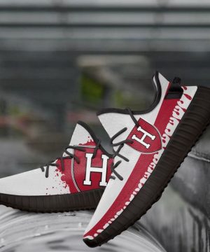 Harvard Crimson Ncaa Yeezy Sneaker For Fans 4 Harvard Crimson Ncaa Yeezy Sneaker For Fans 3