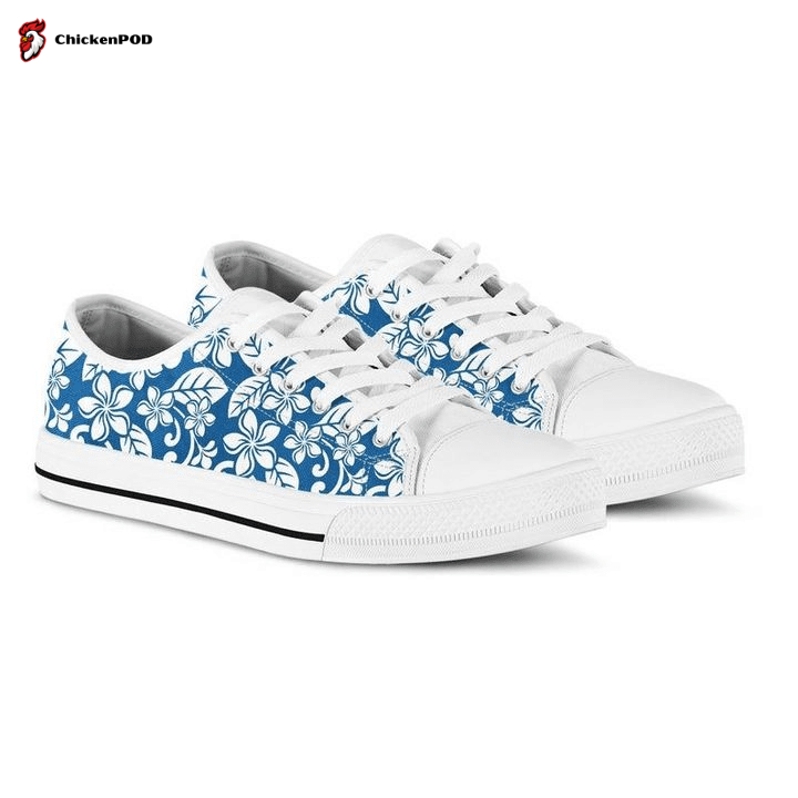 Hawaiian Floral Low Top Shoes Gift For Men Women Hawaiian Floral Low Top Shoes Gift For Men Women