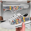 Handrawing Cute Low Top Shoes Gift For Men Women Handrawing Cute Low Top Shoes Gift For Men Women