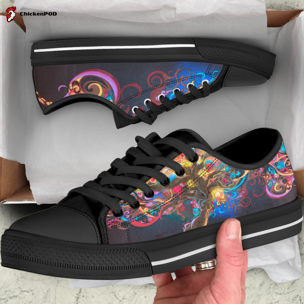Hippie Passion Low Top Shoes Gift For Men Women Hippie Passion Low Top Shoes Gift For Men Women
