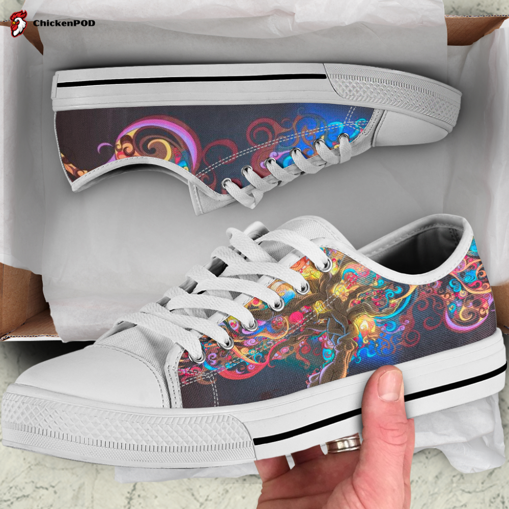Hippie Passion Low Top Shoes Gift For Men Women Hippie Passion Low Top Shoes Gift For Men Women