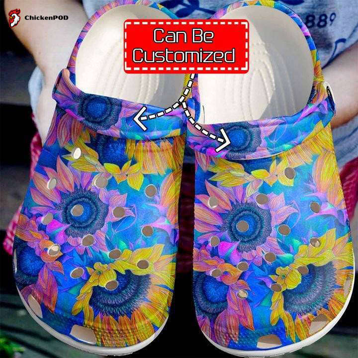 Hippie Sunflower Colorful Unisex Clogs Clog Shoes Hippie Unisex Clogs Hippie Sunflower Colorful Unisex Clogs Clog Shoes Hippie Unisex Clogs