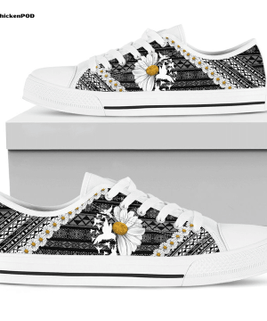 Horse Henna Paisley Low Top Shoes Gift for Men Women