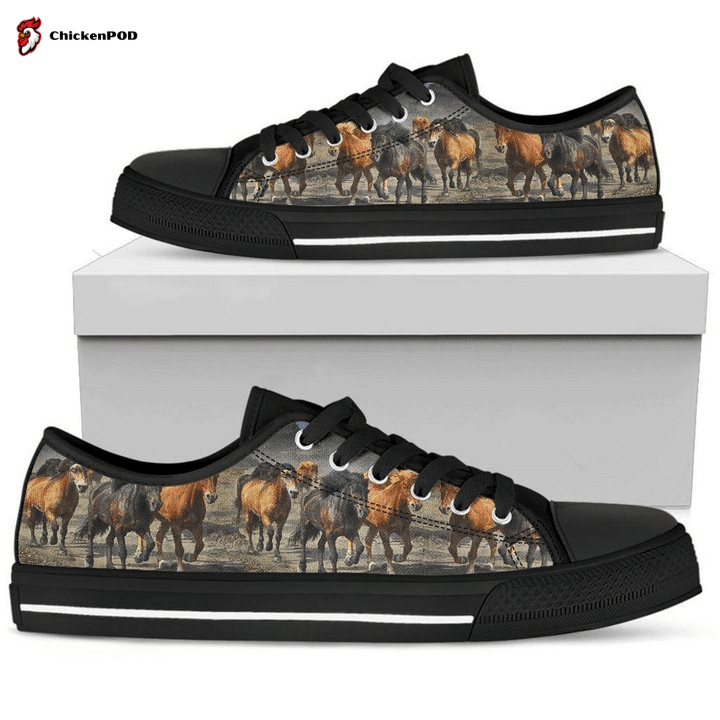 Horse Herd Low Top Shoes Gift For Men Women Horse Herd Low Top Shoes Gift For Men Women