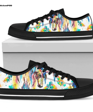 Horse Low Top Shoes Gift for Men Women